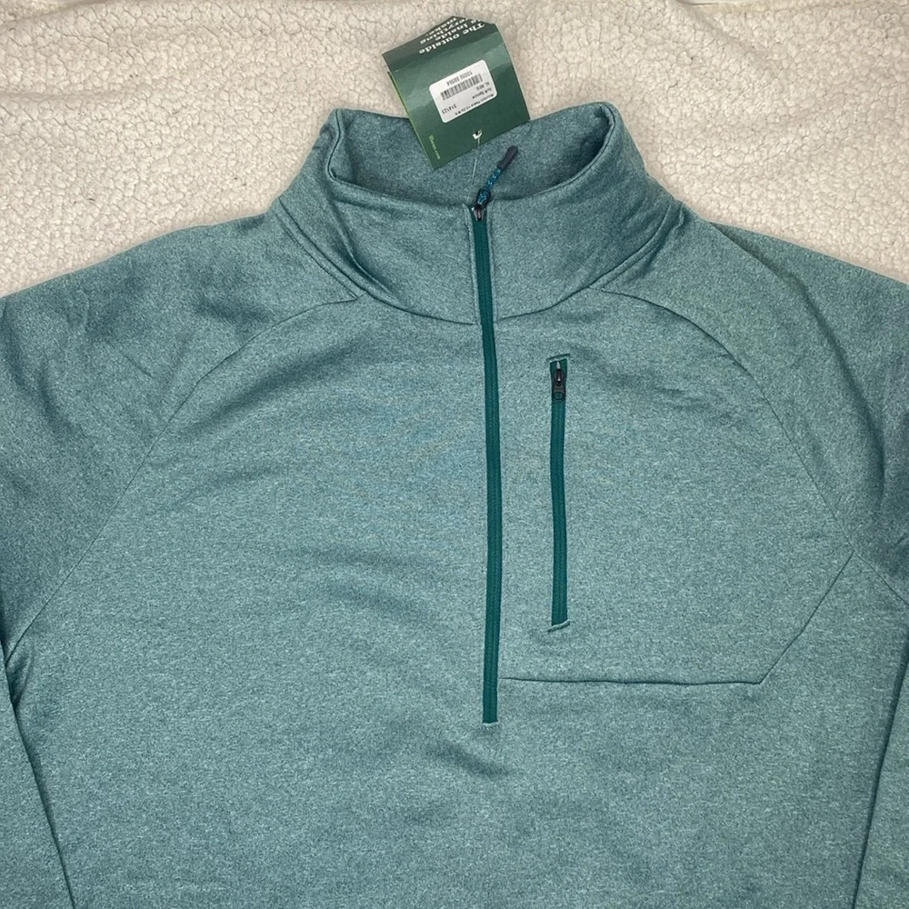 NWT L.L. Bean Slightly Fitted Mountain Fleece 1/2 Zip Pullover: Size Extra Large